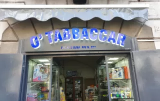 insegne scatolate tabacchi insegna luminosa tabacchi, scatolata in plexiglas Napoli