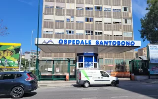 insegne ospedale santobono insegna luminosa a led scatolata in plexiglas. Insegne ospedale santobono Napoli