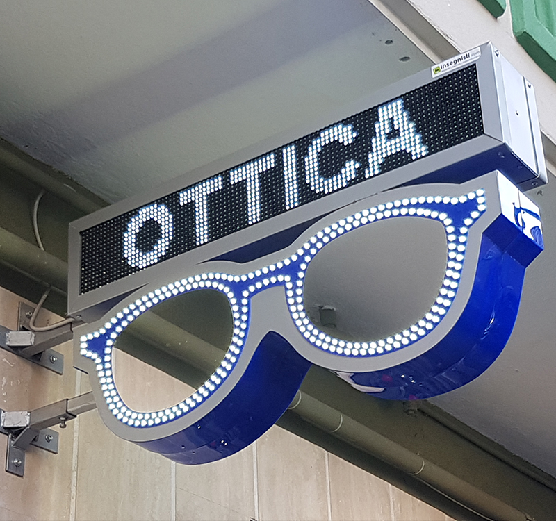insegne ottica